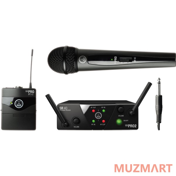 AKG WMS40 Mini2 Mix Set BD ISM2/3 Радиосистема с ручным и поясным передатчиками