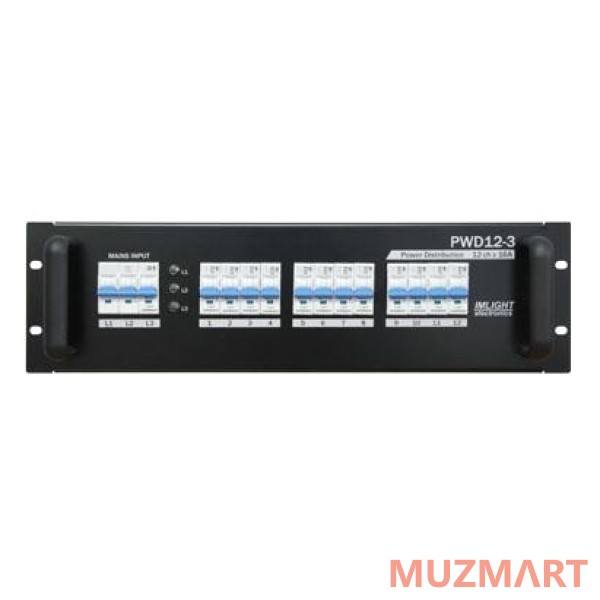 Imlight PWD 12-3 (2U) Блок распределения питания