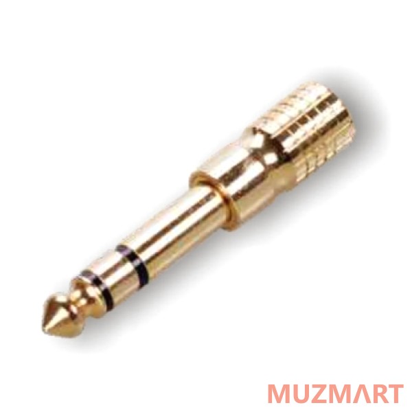 Roxtone RA066 Переходник 6,3mm stereo Jack Male - 3,5mm stereo Jack Female