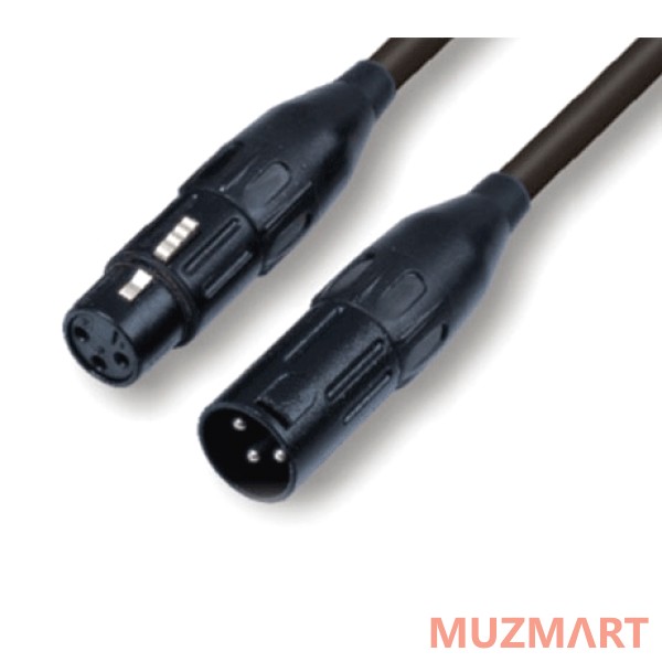 Roxtone MXX019/3 Кабель микрофонный XLR 3P «папа» – XLR 3P «мама», 3 м