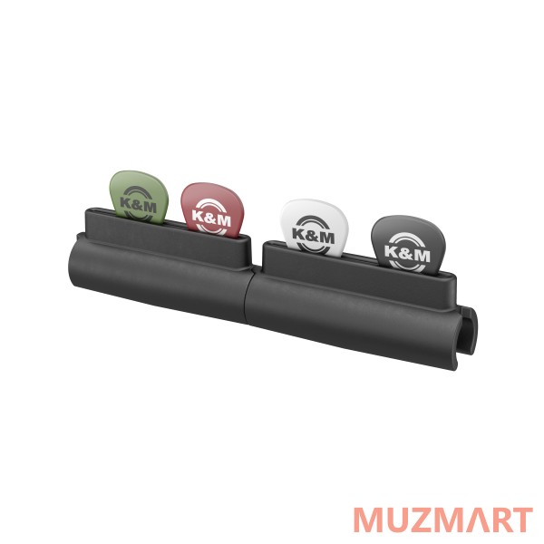 K&M 14510-000-55 Держатель для 6 медиаторов на микрофонную стойку