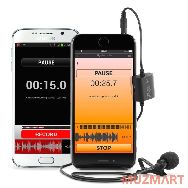 IK Multimedia iRig Mic Lav Петличный микрофон