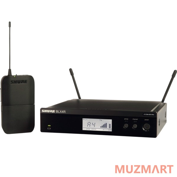 Shure BLX14RE M17 Радиосистема с поясным передатчиком BLX1