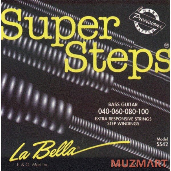 La Bella SS42 Custom Light Струны для 4-х струнной бас-гитары