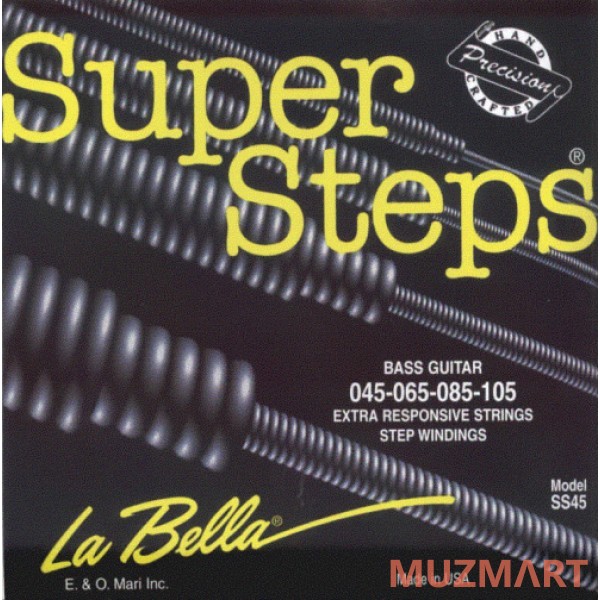 La Bella SS45 Standart Струны для 4-х струнной бас-гитары