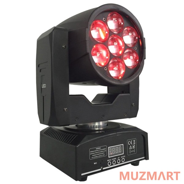 Stage 4 microWASH 7x15 ZOOM Поворотная "голова"