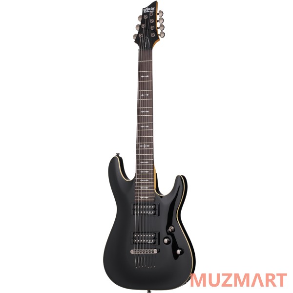 Schecter Omen-7 BLK Электрогитара семиструнная