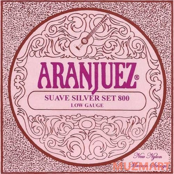 Aranjuez 800 SUAVE SILVER Струны для классической гитары