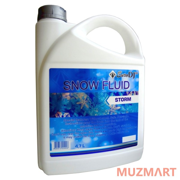 Euro DJ Snow Fluid STORM Жидкость для генераторов снега