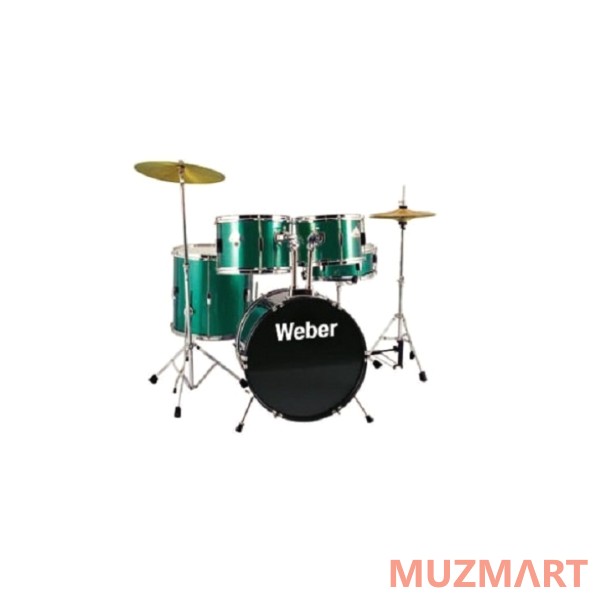 Weber Nomad Green Fade Ударная установка