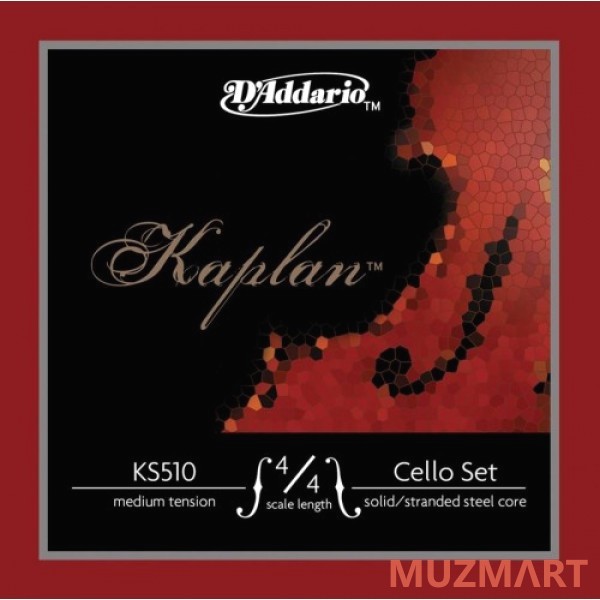 D'Addario KS510 4/4M Kaplan Струны для виолончели