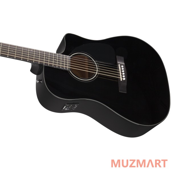 Fender CC-60SCE BLK Электроакустическая гитара