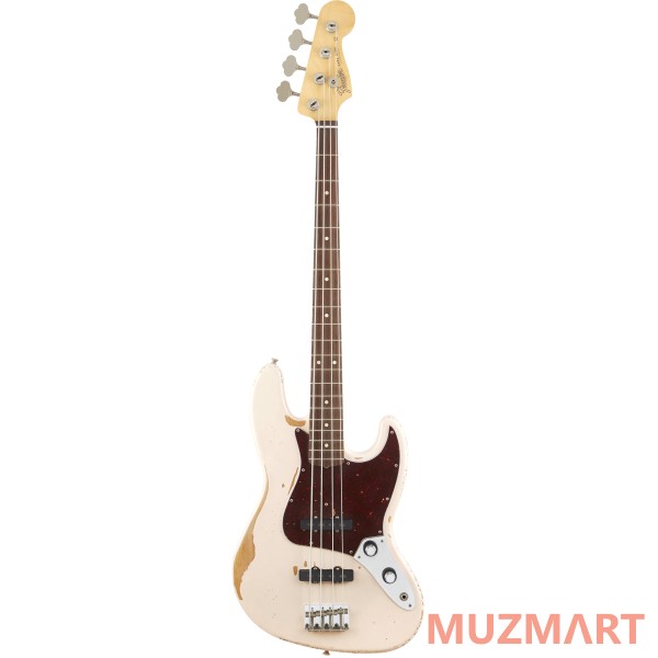 Fender Flea Jazz Bass Rosewood Fingerboard Roadworn Shell Pink Бас-гитара