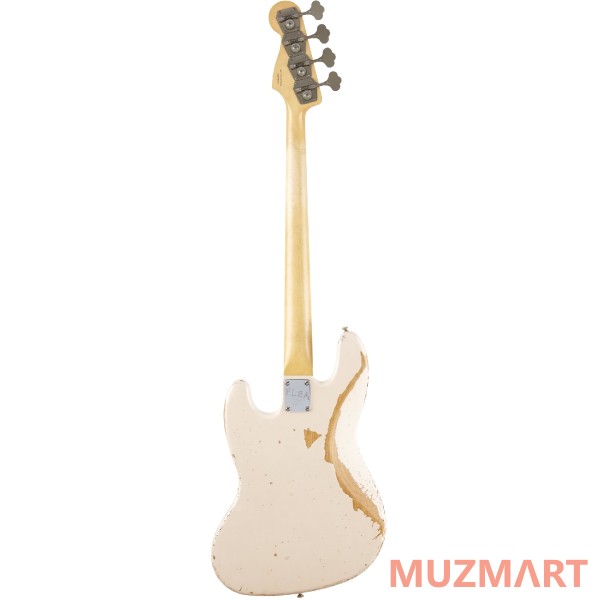 Fender Flea Jazz Bass Rosewood Fingerboard Roadworn Shell Pink Бас-гитара