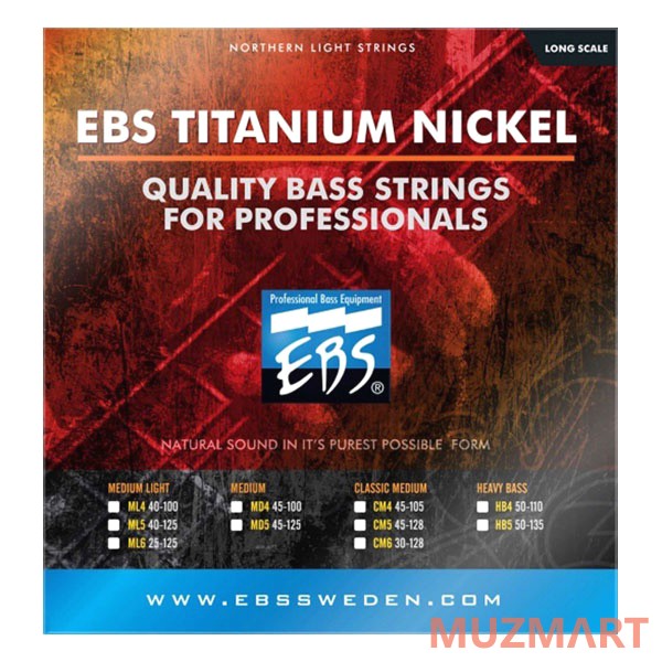 EBS TN-MD5 Струны для бас-гитары