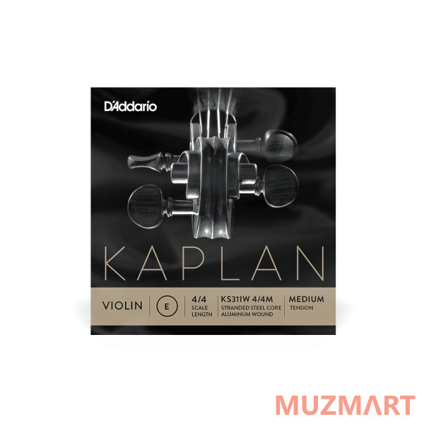 D'Addario KS311W 4/4M Струна для скрипки E 4/4 medium