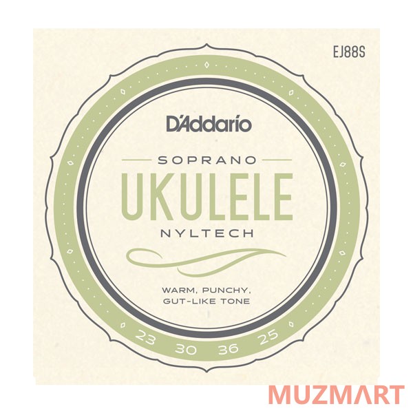 D'Addario EJ88S Струны для укулеле сопрано
