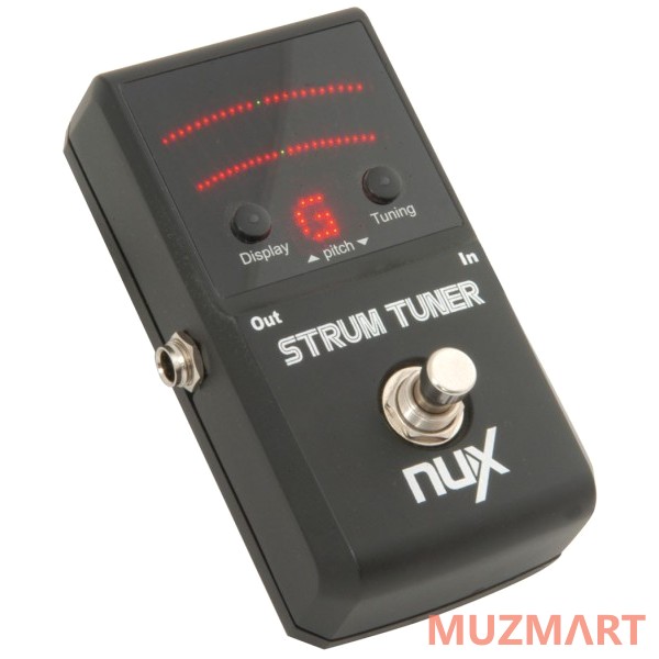 NUX Strum Tuner Педаль-тюнер