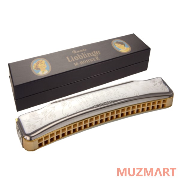 Hohner Unsere Lieblinge 48 C Октавная губная гармоника