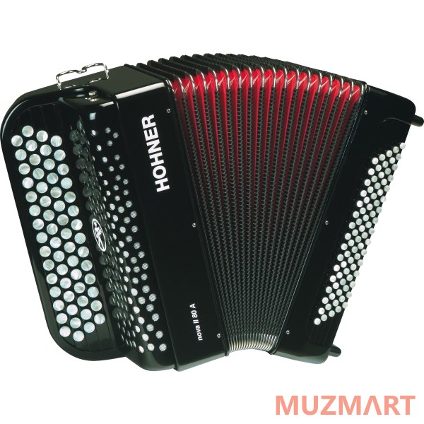 Hohner Nova II 80 A (А1242) Black Ученический баян 3/4