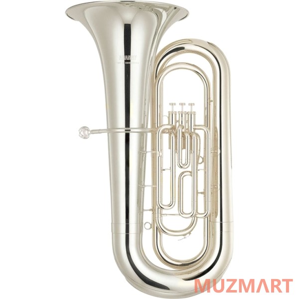 Yamaha YEB-201MS Туба Ми бемоль, 3 помпы, маршевая, серебряное покрытие