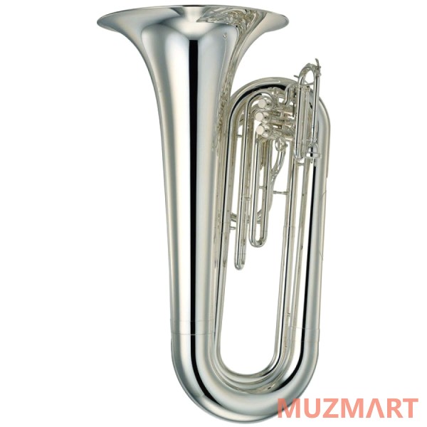 Yamaha YBB-202MS Туба Си бемоль маршевая, серебряное покрытие