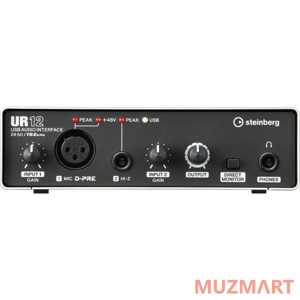 Steinberg UR12 + CUBASE ELEMENTS 8 USB аудиоинтерфейс