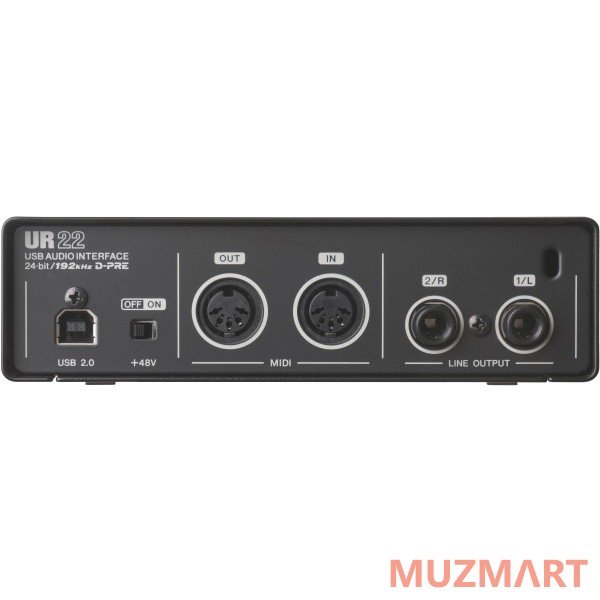 Steinberg UR22 + CUBASE ARTIST 8 Двухканальный USB2.0 аудиоинтерфейс