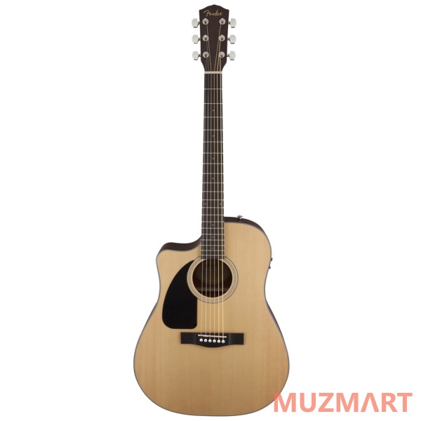 Fender CC-60SCE LH NAT Электроакустическая гитара
