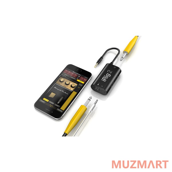IK Multimedia IRIG 2 Компактный интерфейс для гитары/баса