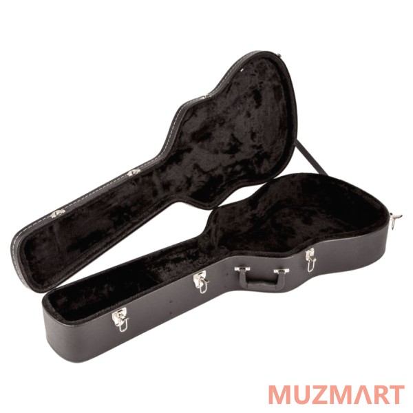 Fender FLAT-TOP DREADNOUGHT ACOUSTIC GUITAR CASE, BLACK Кейс