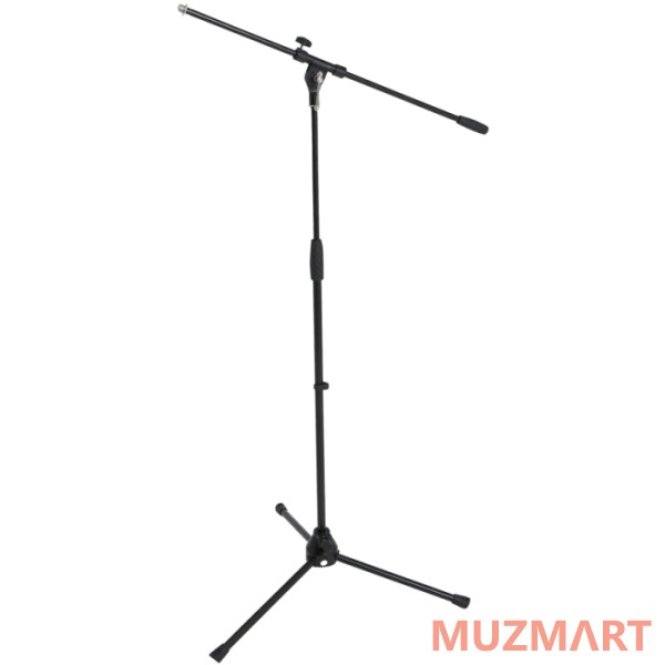 Gewa Mic Boom Stand Black Heavy Стойка микрофонная-телескопический журавль