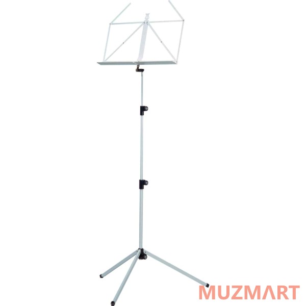 K&M 100/1 Music Stand White Пюпитр складной