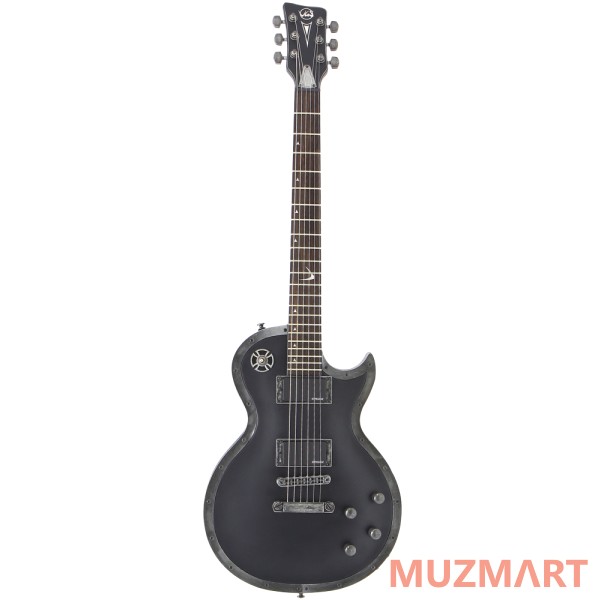 VGS Pro HF-1 Eruption Satin Black Электрогитара