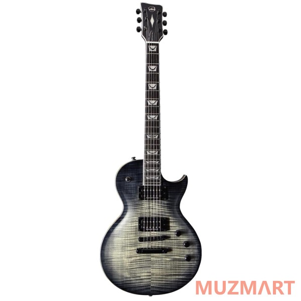 VGS Pro Eruption Black Burst Faded Электрогитара