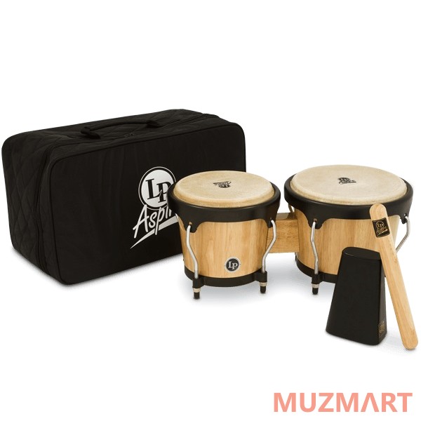 Latin Percussion LP 500-AW Aspire Bongo Kit Natural/Black Комплект бонго