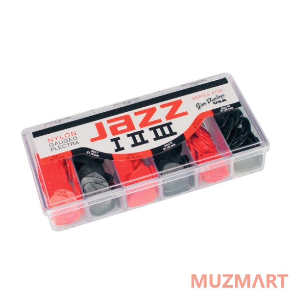 Dunlop 4700 Jazz I, II & III Набор медиаторов