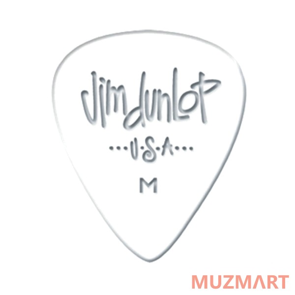 Dunlop 4830-01 Genuine Celluloid White Classics Набор медиаторов
