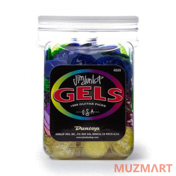 Dunlop 4860 Gels Standard Набор медиаторов