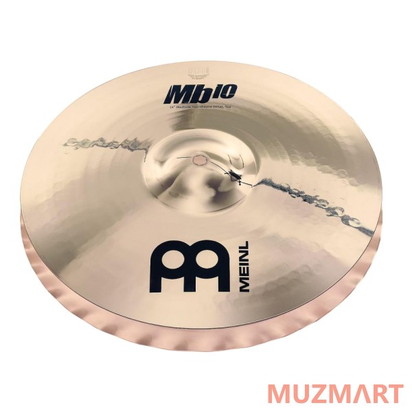 Meinl MB10-14МSW-B 14" Mb10 Medium Soundwave Hihat Тарелка хай-хэт пара