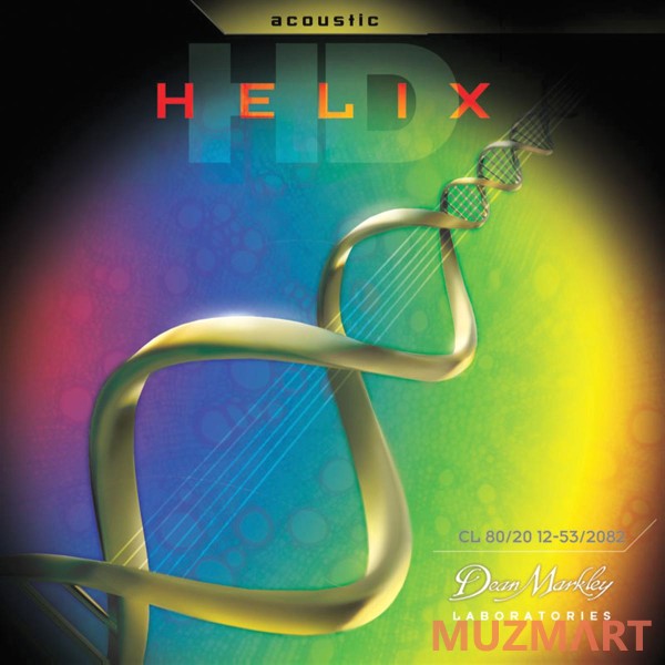 Dean MARKLEY 2082 Helix HD Acoustic CL Струны для акустической гитары