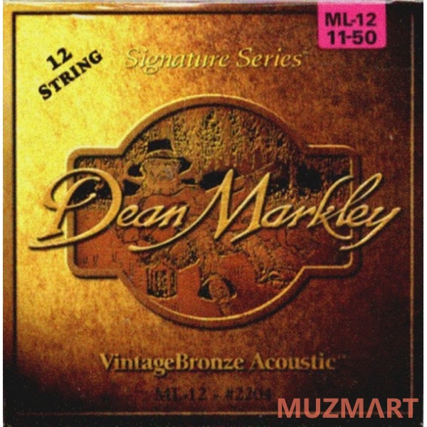 Dean MARKLEY 2204 Vintage Bronze ML Струны для акустической гитары
