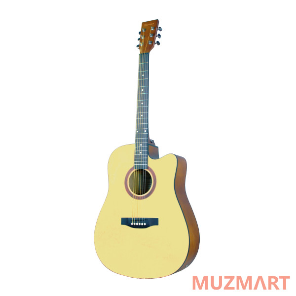 Beaumont DG80CE/NA электроакустическая гитара с вырезом