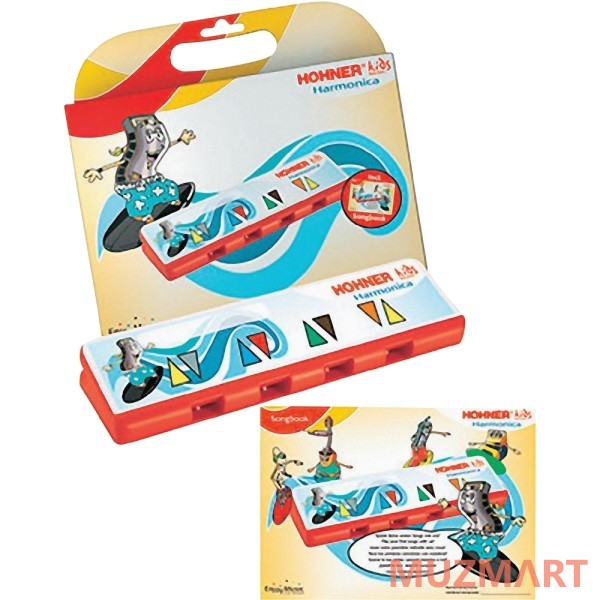 Hohner Speedy Kids (K91386) Детская губная гармоника + самоучитель