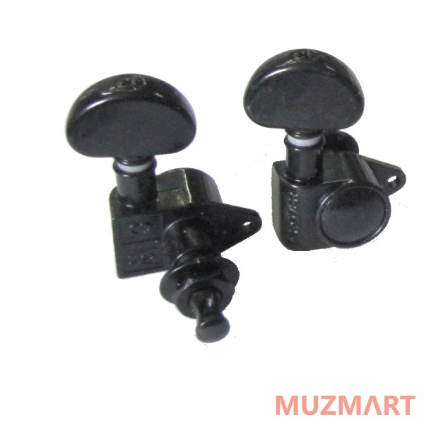 Samick GH102 BK (R3, L3) Колки для акустической гитары, электрогитары