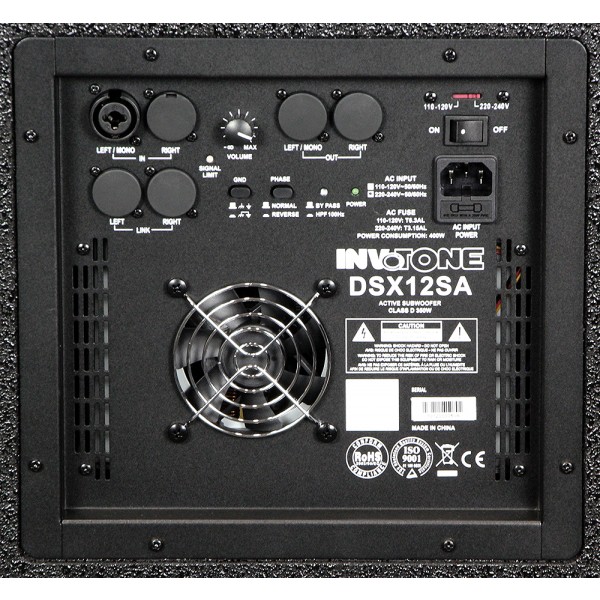 Invotone DSX12SA Сабвуфер активный