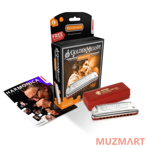 Hohner Golden Melody 542/20 C (M542016X) Губная гармоника с уроками