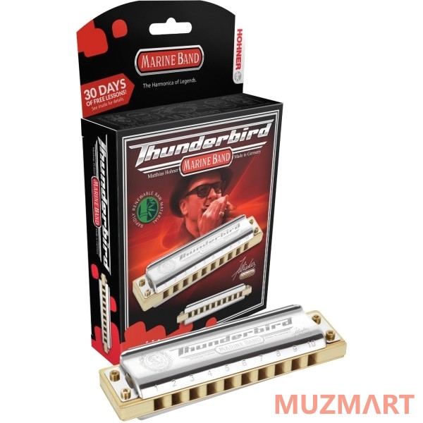 Hohner Marine Band Thunderbird Low F (M201116X) Губная гармоника с уроками