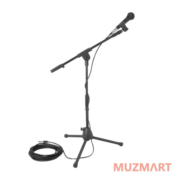 OnStage MS7515 Набор: микрофон, стойка, держатель, кабель