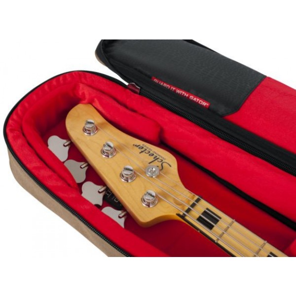 Gator GT-BASS-TAN Усиленный нейлоновый чехол для бас-гитар